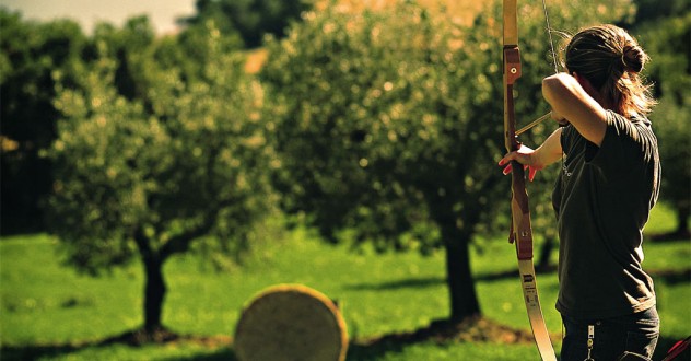 Archery: school & outdoor range in Tuscany