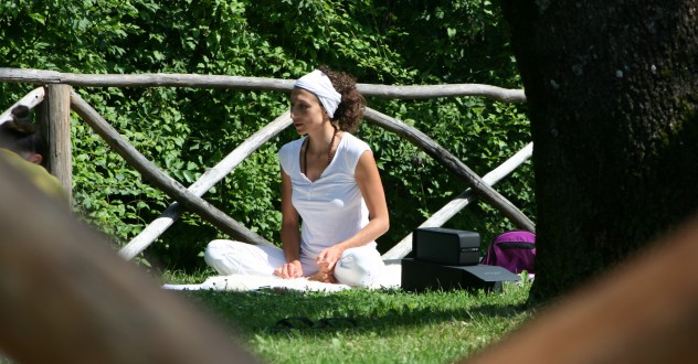 Yoga in the green of Valtiberina Toscana