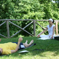Yoga in the green of Valtiberina Toscana