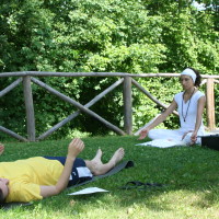 Yoga in the green of Valtiberina Toscana