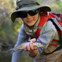 Trout fishing